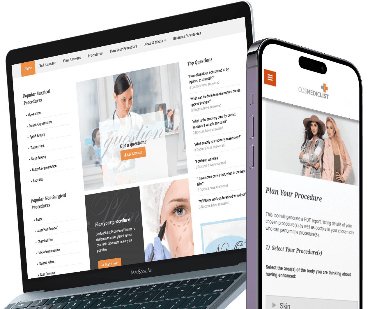 Cosmediclist