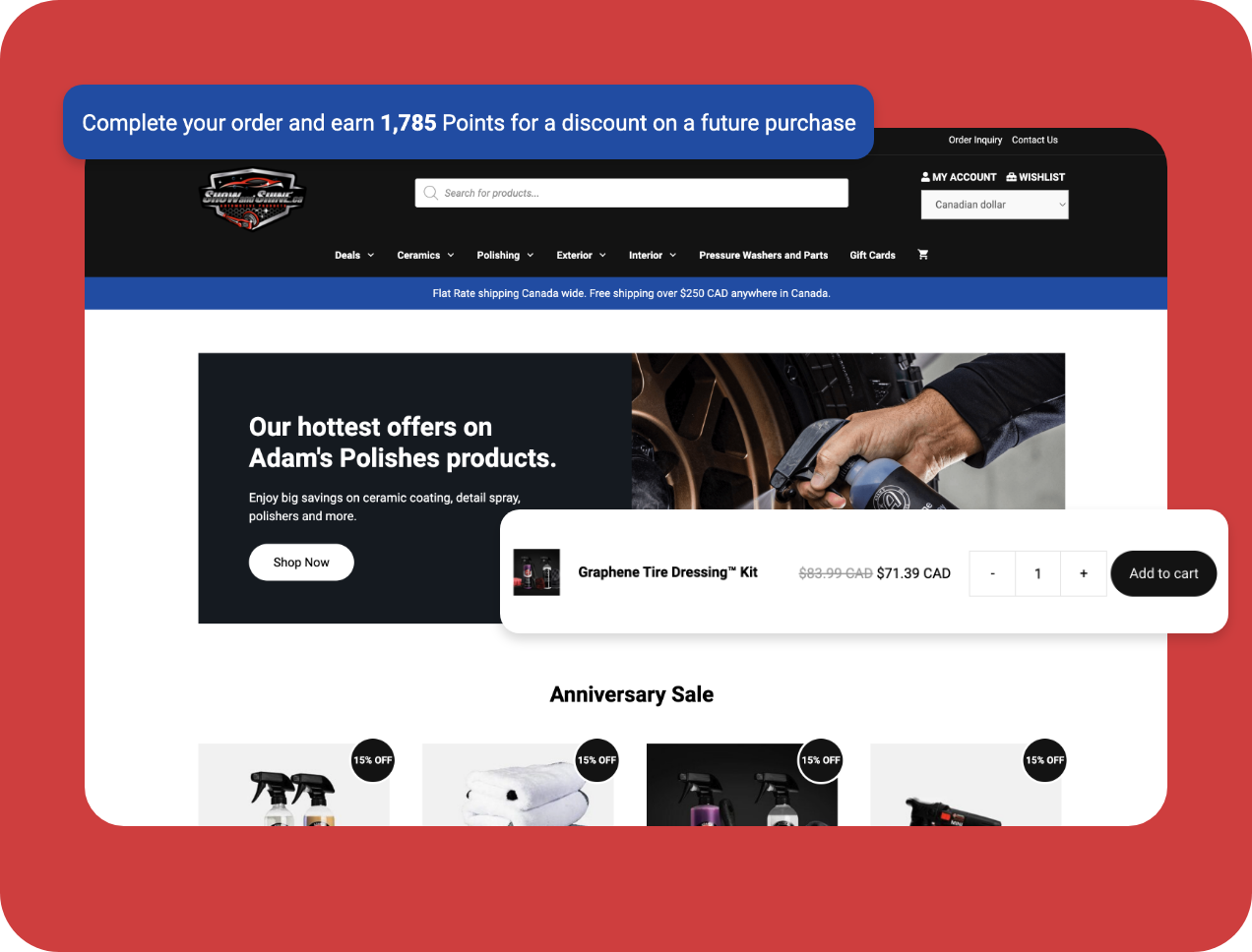 Show and Shine banner