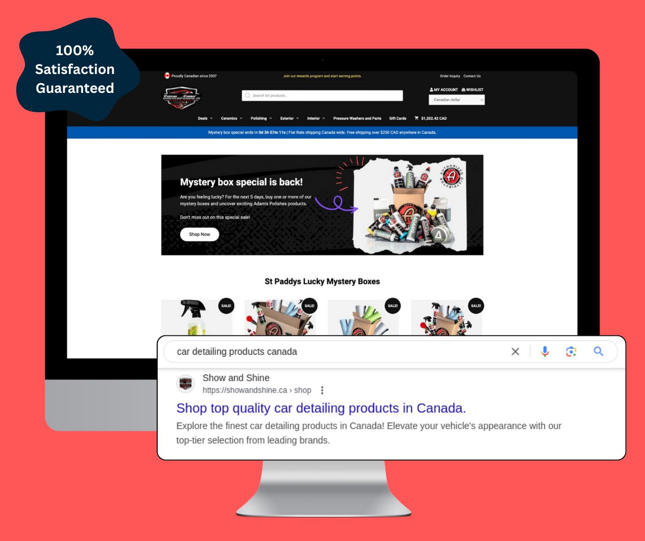 E-Commerce website successfully improved revenue by 30%