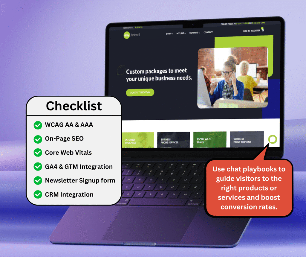 Web Development checkist-v2 A checklist for website evaluation, featuring items like usability, accessibility, and performance metrics.